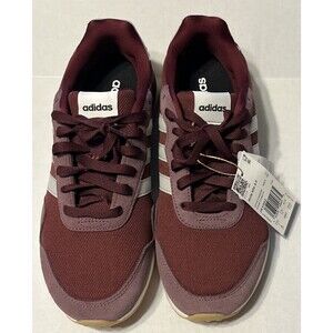 adidas Run 60s 4.0 Retro Sneakers Shoes JS1002 Men’s Sz 8 US Maroon Burgundy NEW